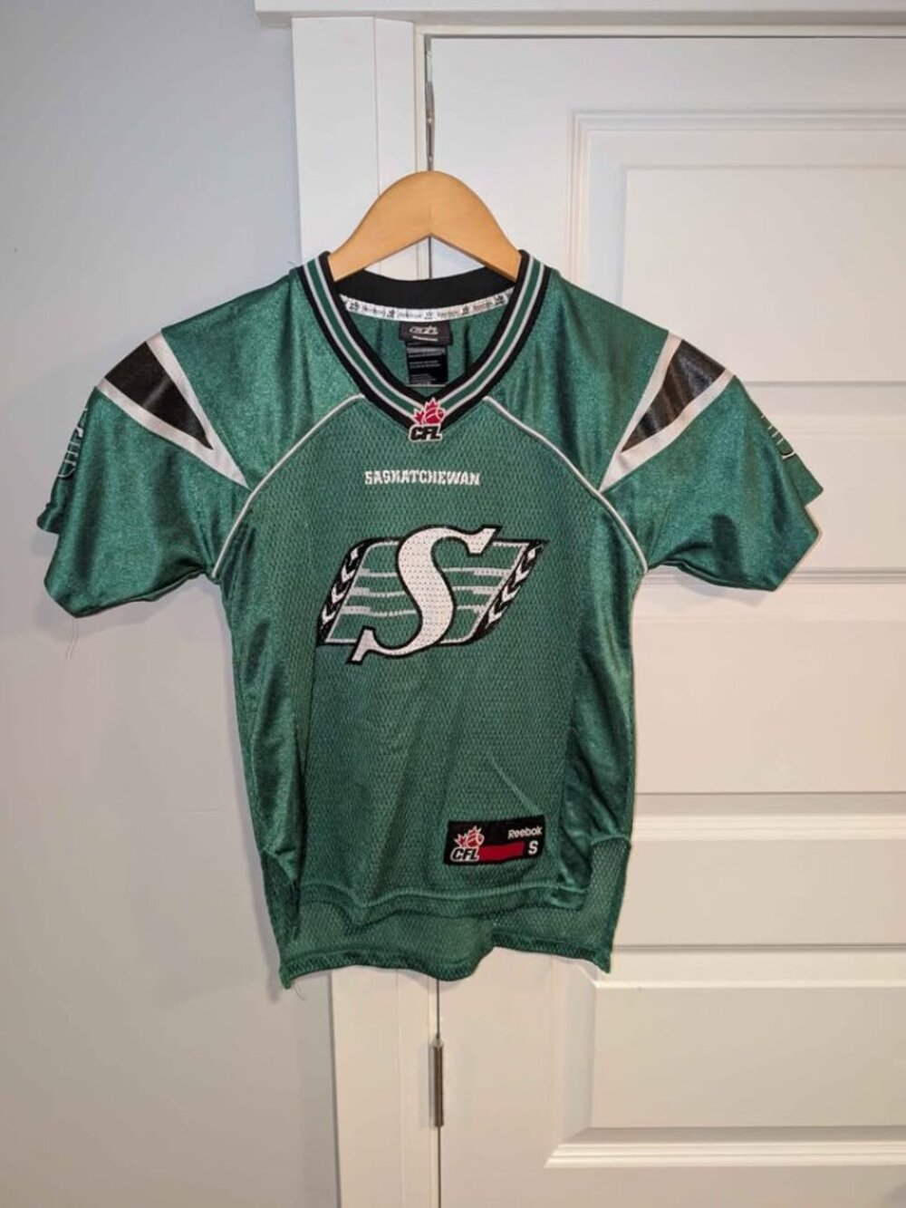 Saskatchewan Roughriders CFL Football Jersey – Youth Small
